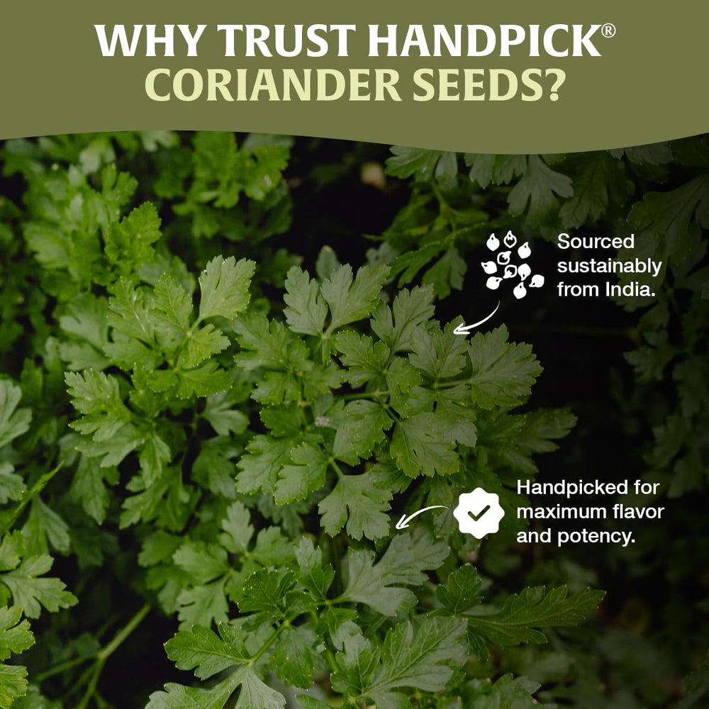 HANDPICK non-GMO and gluten-free badge appeals to clean-label cooking.