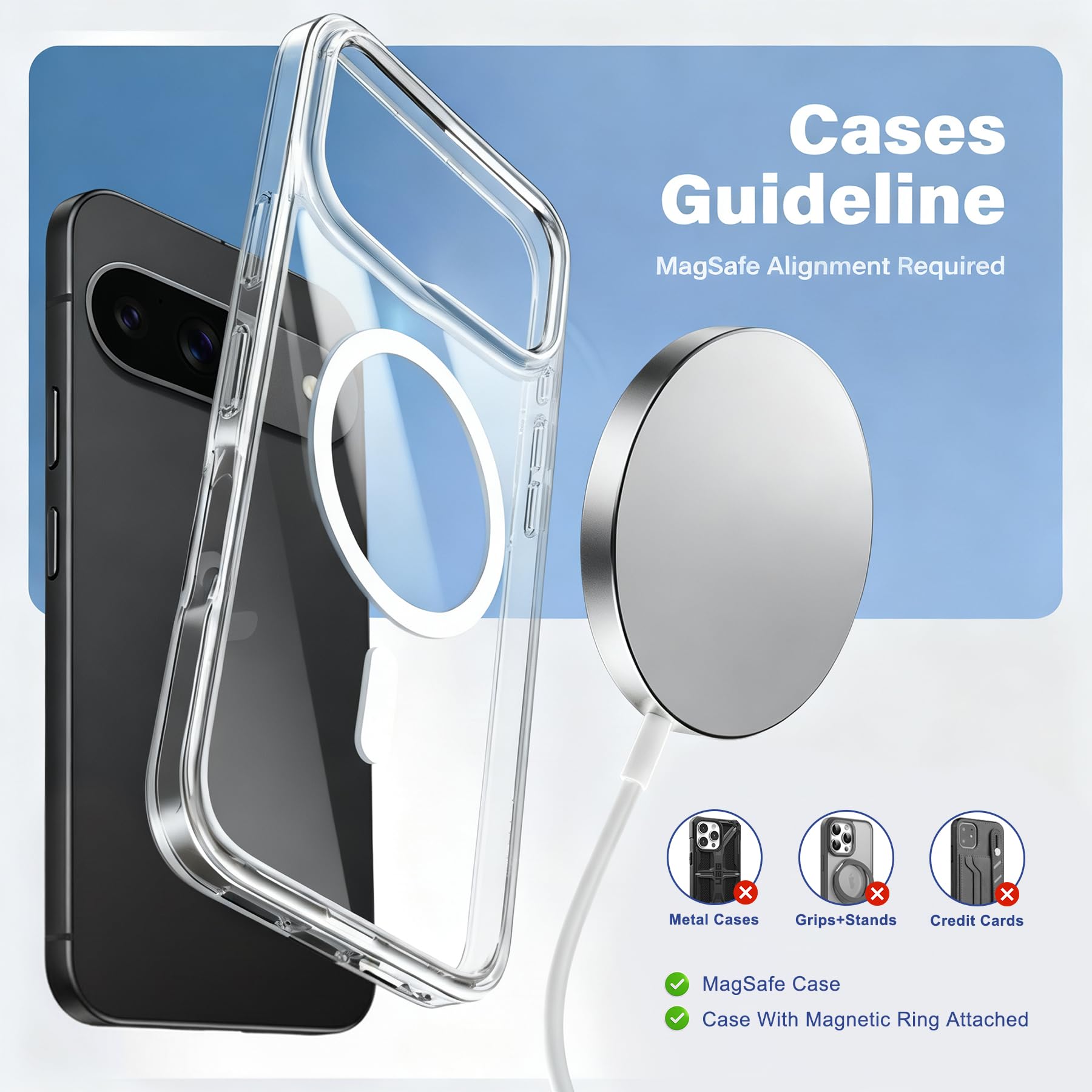 HANDY-GAD ultra-slim disc fits pockets, bags, and travel pouches.