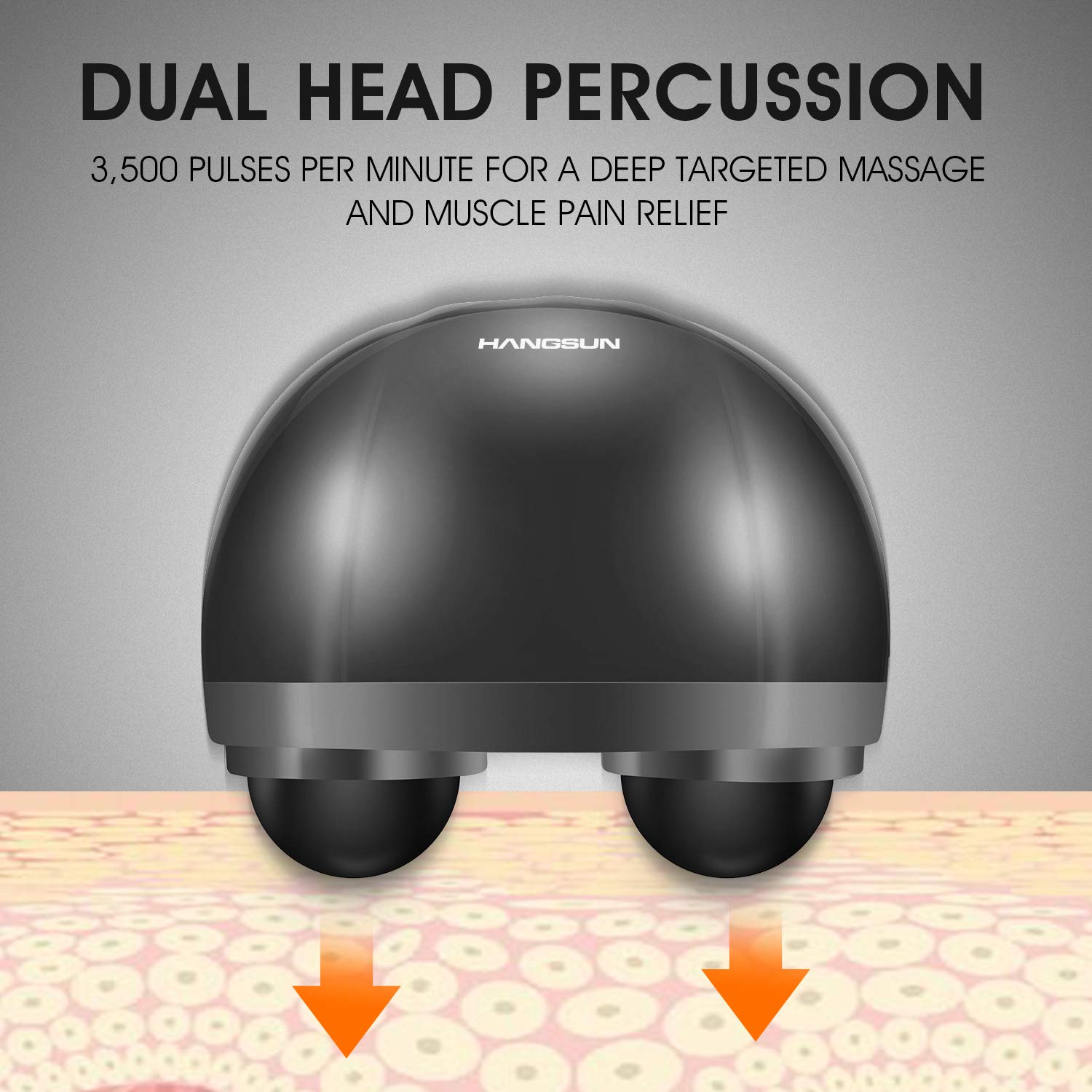 HANGSUN MG460 variable speed control allows customized intensity and comfort.