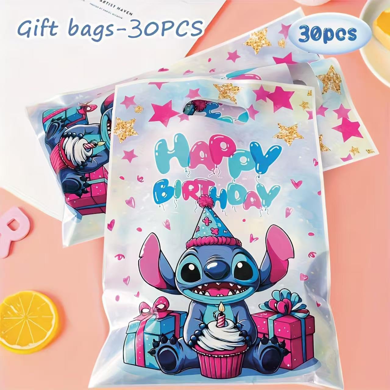 HANISNA polypropylene bags, sturdy and lightweight for easy cleanup.