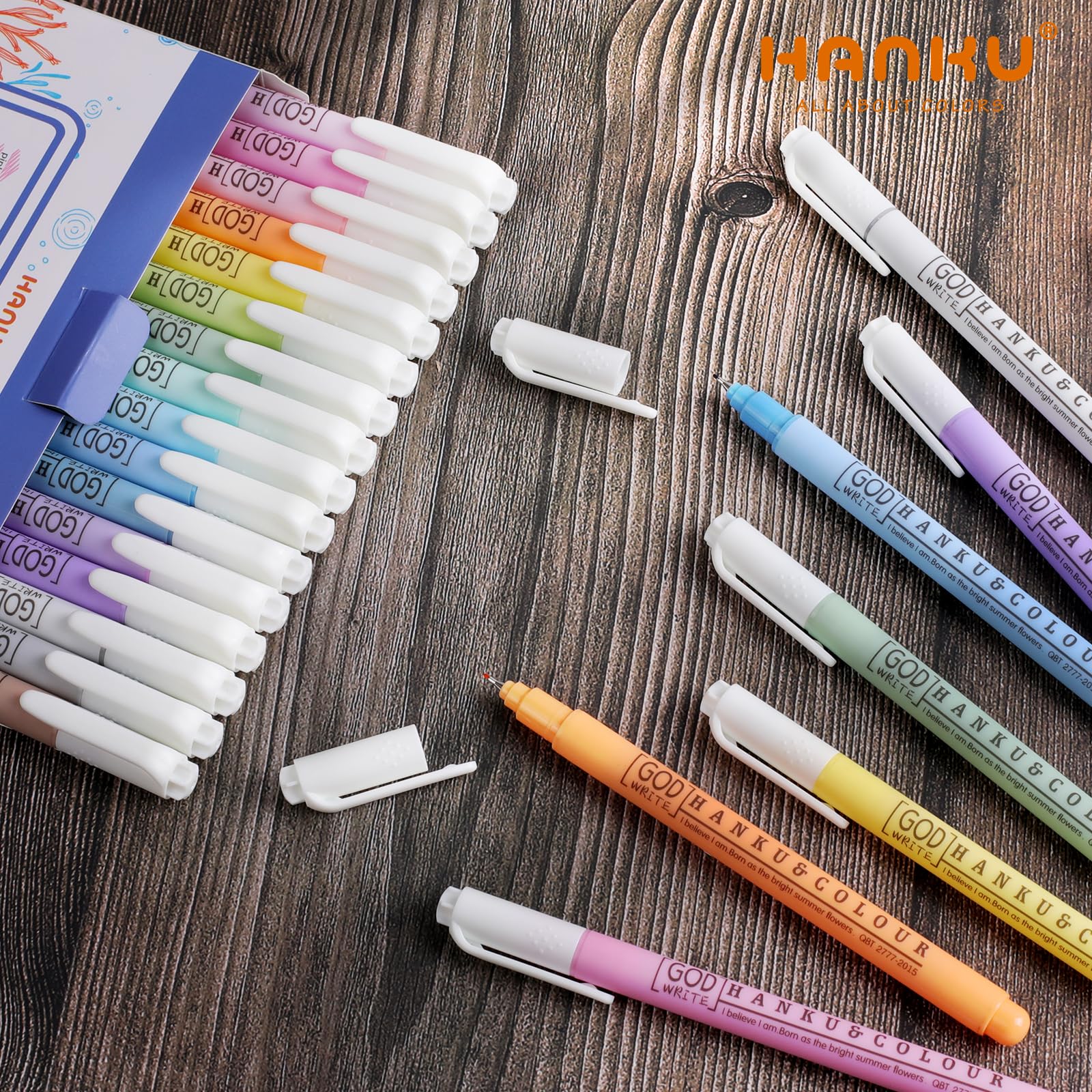 HANKU portable paper box packaging, easy to carry on the go.