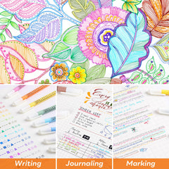 HANKU pen strokes create clean, smooth lines for sketches and writing.