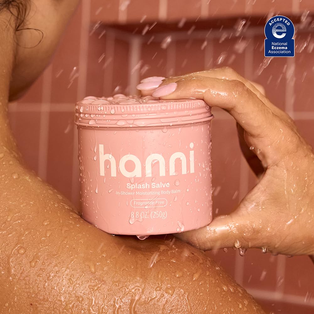 HANNI Splash Salve quick-absorbing formula supports all-day hydration.