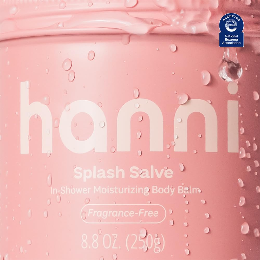 HANNI Splash Salve fragrance-free formula is gentle on reactive skin.