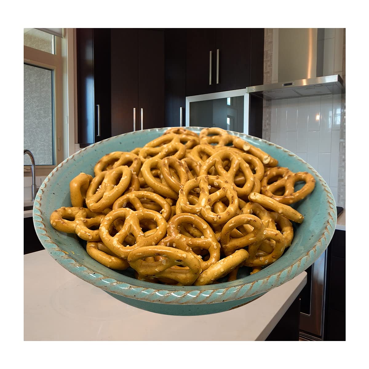 Hanover Pretzels are low fat and trans fat free for mindful nibbling.