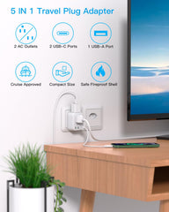 HANYCONY compact Type N plug ready for Brazilian outlets.