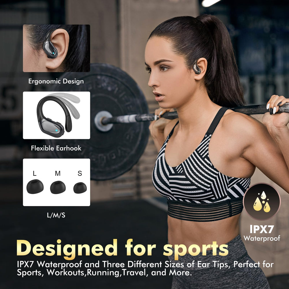 HAOYUYAN BX17 tactile controls for hands-free music and calls