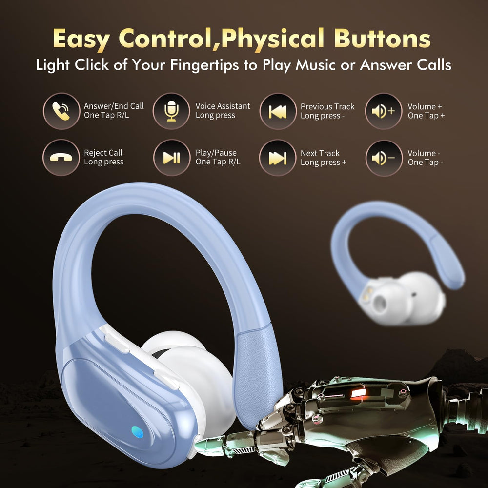 HAOYUYAN BX17 ENC noise cancellation for clearer calls in busy spaces