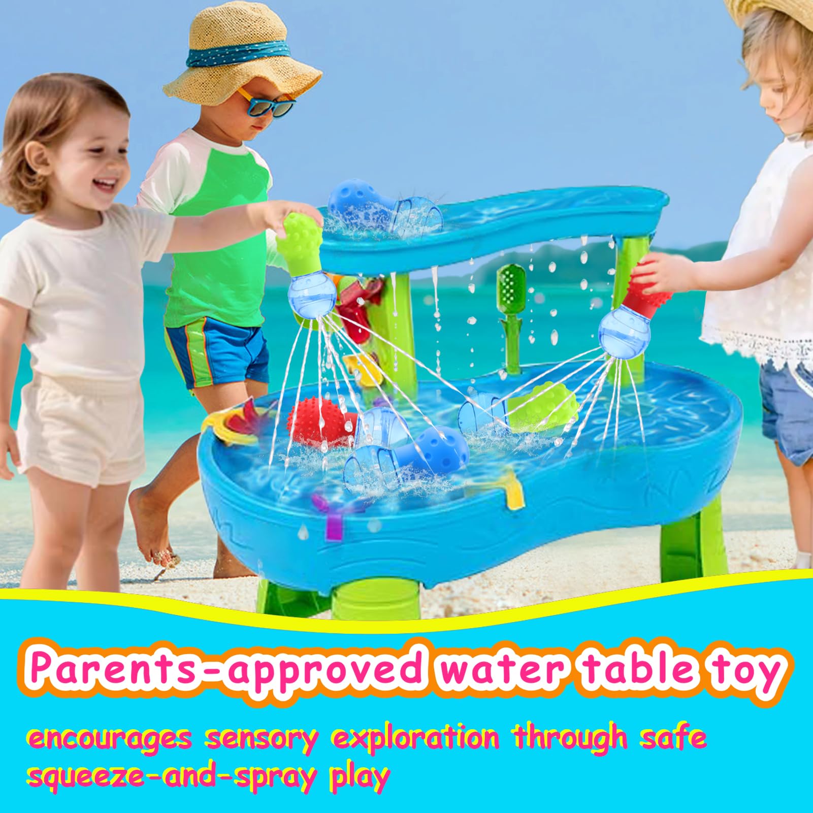 HAPATOYS easy-clean design bath toy ready for thorough rinsing