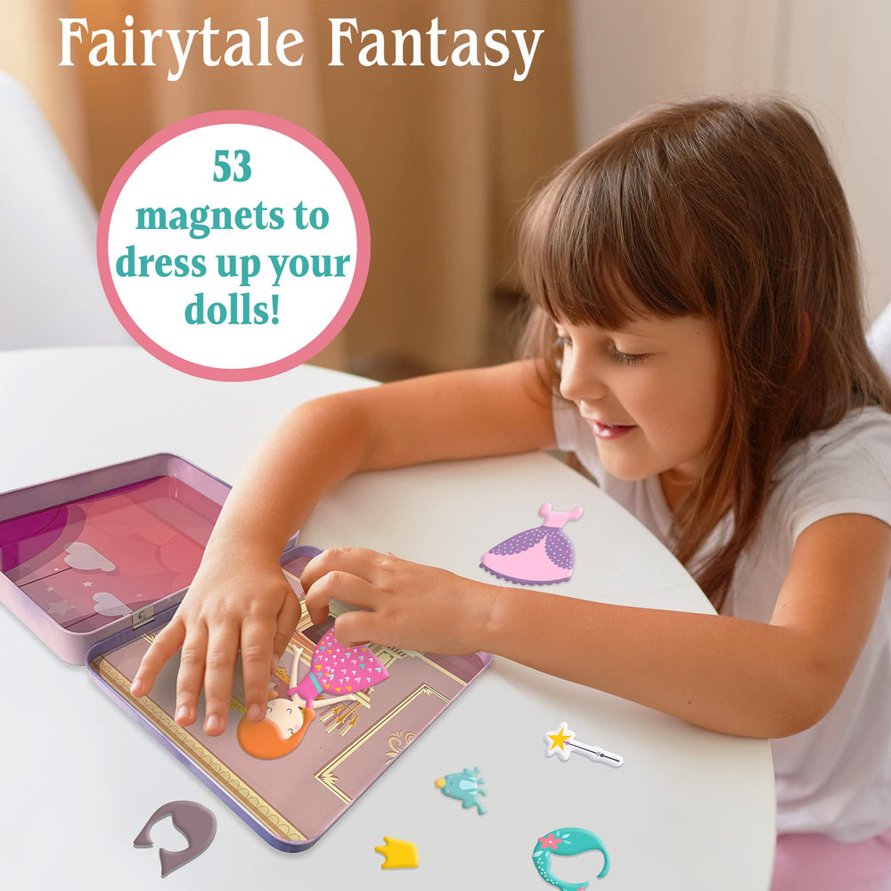 Durable, kid-friendly dress-up dolls great for screen-free playtime