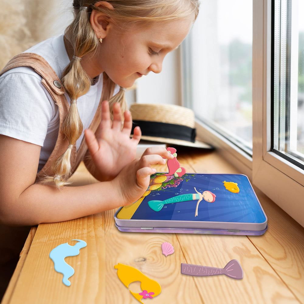 Travel-ready toy set by Hapinest for ages 4-7 on-the-go pretend play