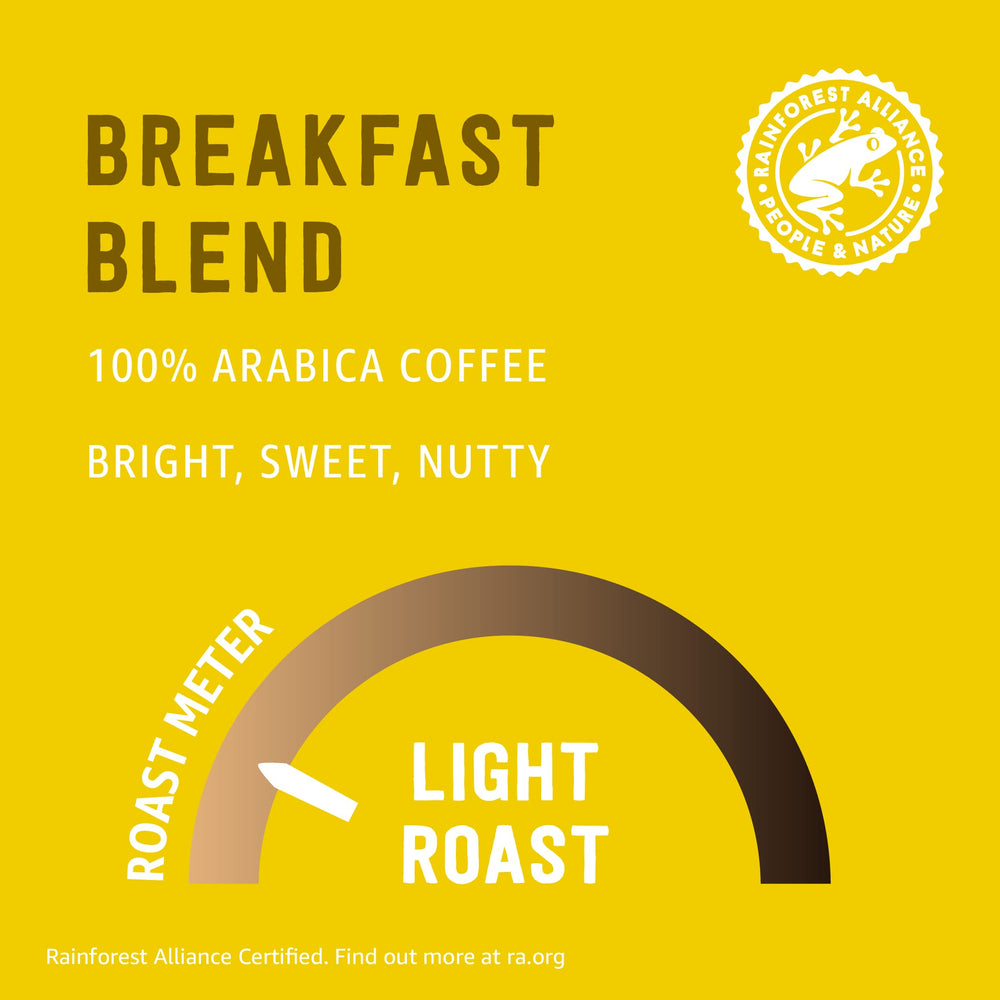 Happy Belly Breakfast Blend pods pack of 96 for homes or offices