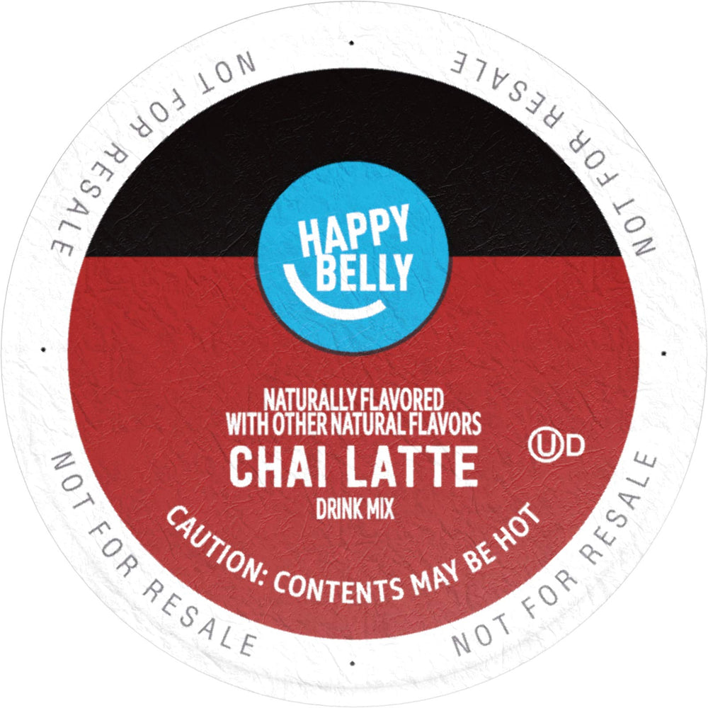 Shake before brewing instruction for Happy Belly pods