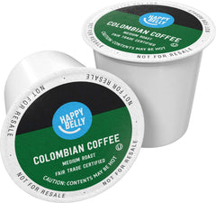 Happy Belly packaging shows a 24-count box for daily use.