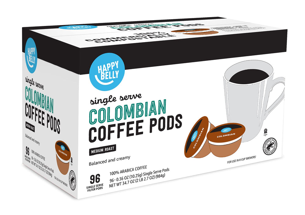 Compostable pod design by Happy Belly supports eco-friendly routines.