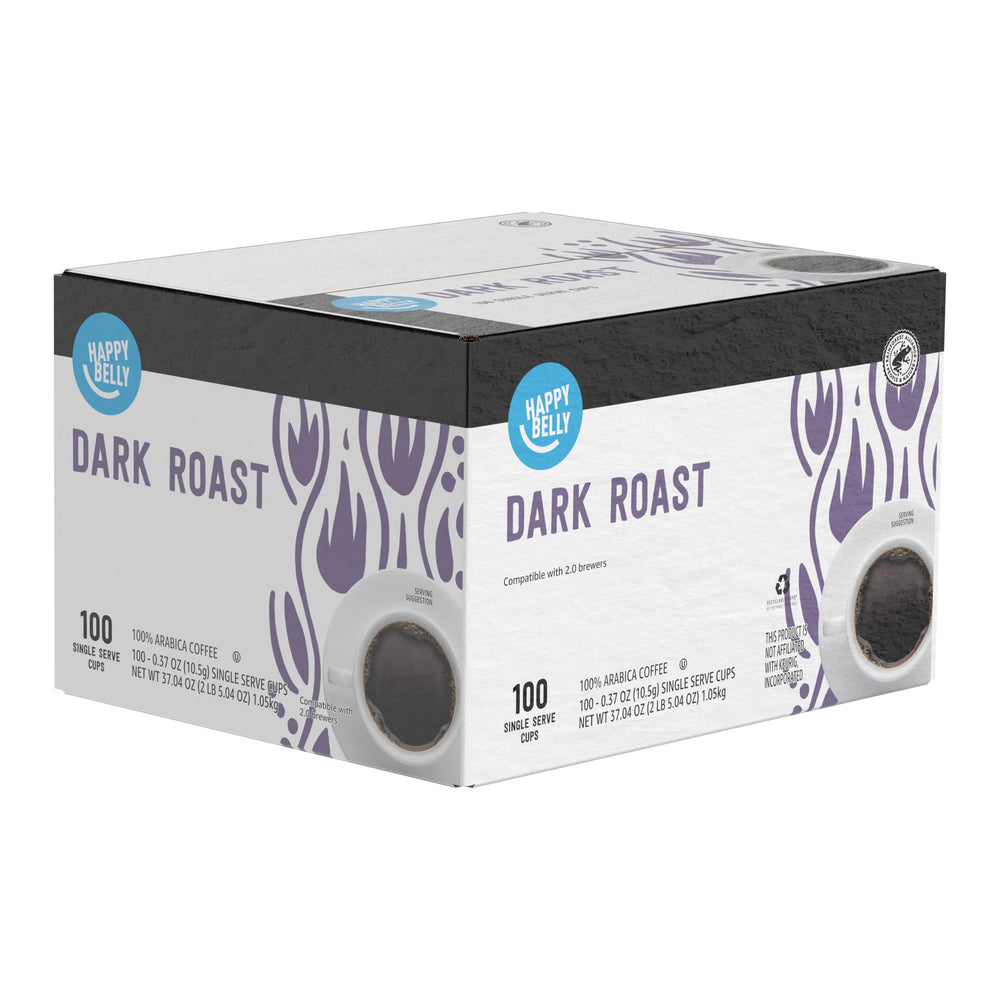 Happy Belly pods deliver a full-bodied cup with a smooth finish.