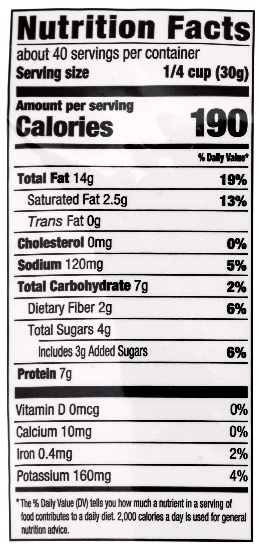 Open bag of Happy Belly honey roasted peanuts ready to share.
