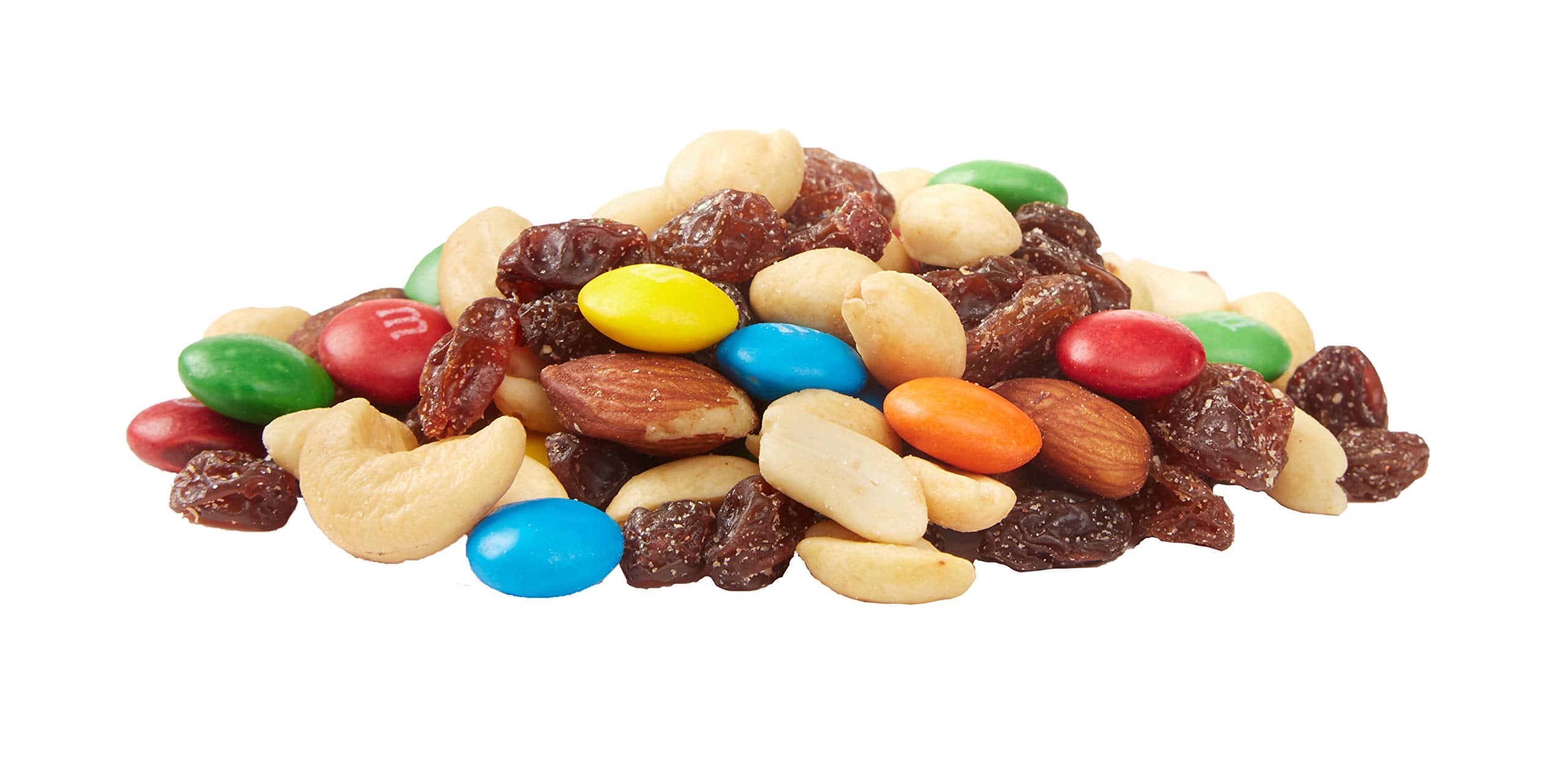 Happy Belly Trail Mix cashews in focus—rich, buttery flavor.