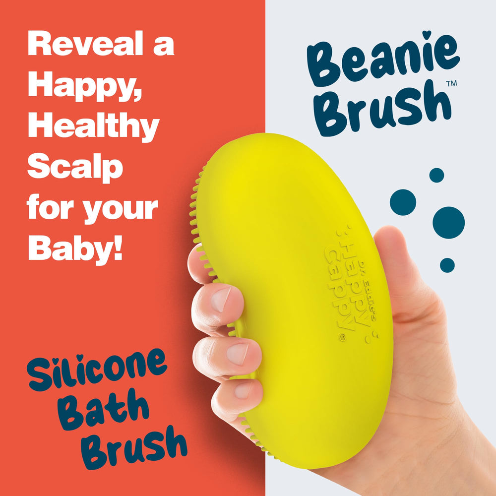 Happy Cappy fragrance-free label highlighting a fragrance-free baby care formula