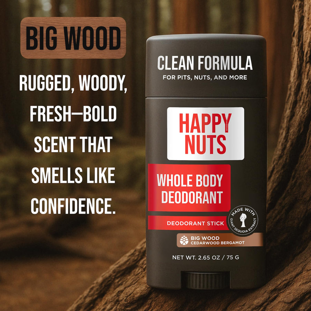 Happy Nuts all-over protection for arms, chest, legs, and more.