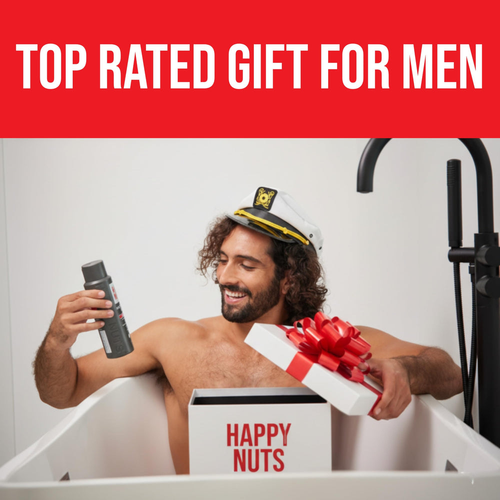 Happy Nuts Anti-Chafe Stick inner thighs reduces friction for longer runs.
