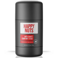 Happy Nuts Anti-Chafe Stick underarms for quick comfort during workouts.