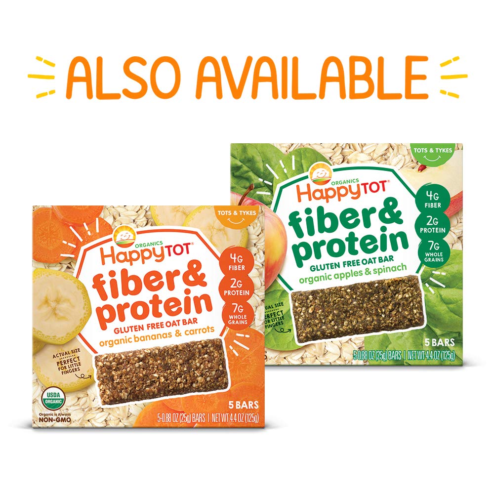 Happy Tot 4-ounce pouches in a 16-pack for versatile meals.