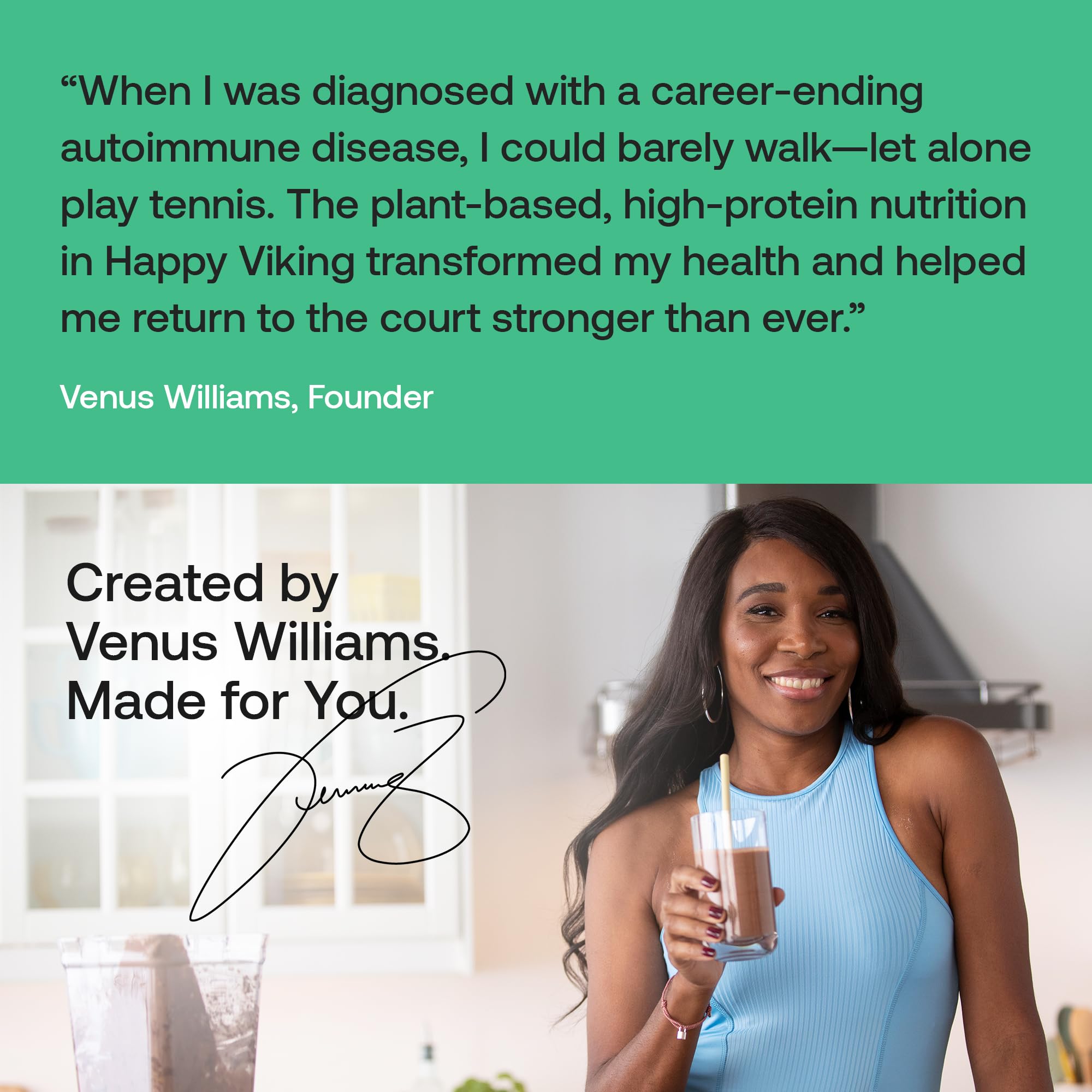 Happy Viking plant-based blend with probiotics supports digestive wellness in daily routines.