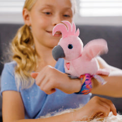 Happy Yappers interactive play with responsive talking and singing.