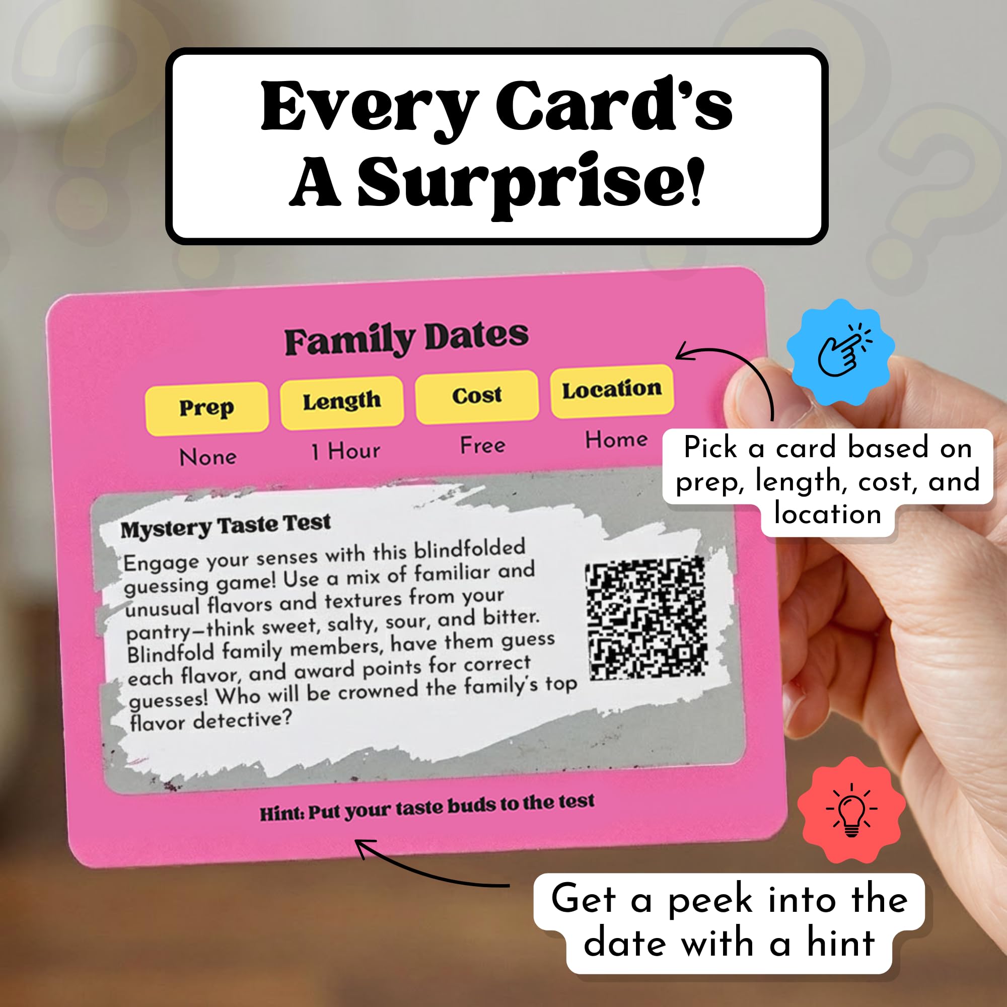 Happy Duo scratch-off reveal showing a mystery date.