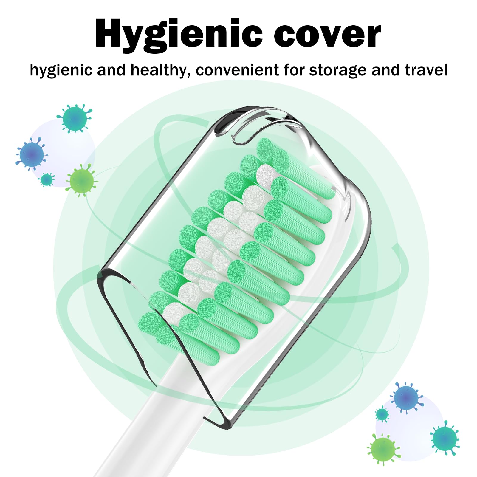 HAPPYMOMO protective covers on heads for travel and storage