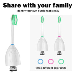 HAPPYMOMO three-pack with color rings for family sharing