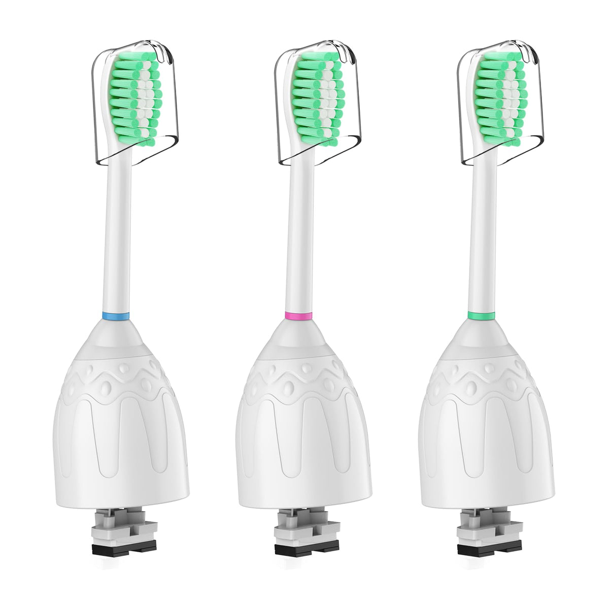 HAPPYMOMO toothbrush heads with Dupont bristles for replacement and daily cleaning
