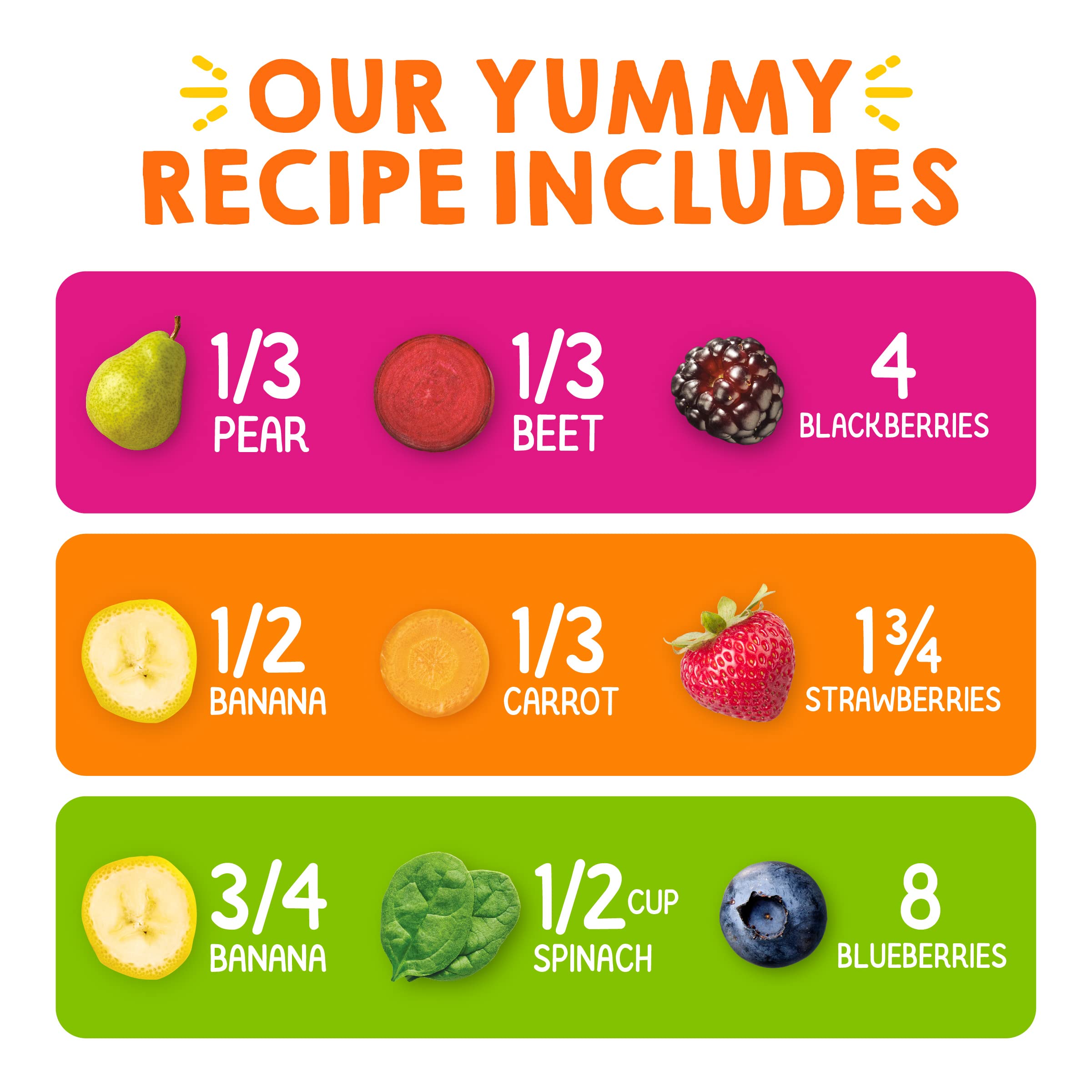 HAPPYTOT Organics Stage 4 pouch features prebiotic fiber for digestive comfort during meals.