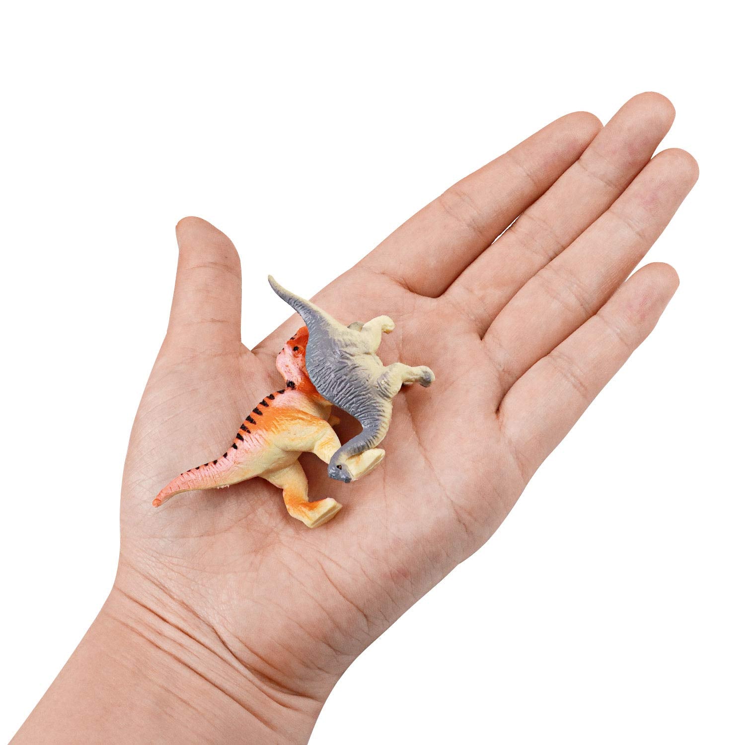 HAPTIME small dino toys, durable and portable for travel