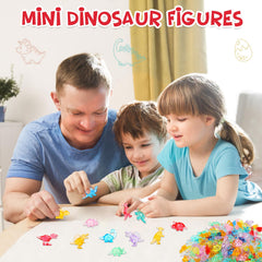HAPTIME dinosaurs on desk decor spark color and conversations.