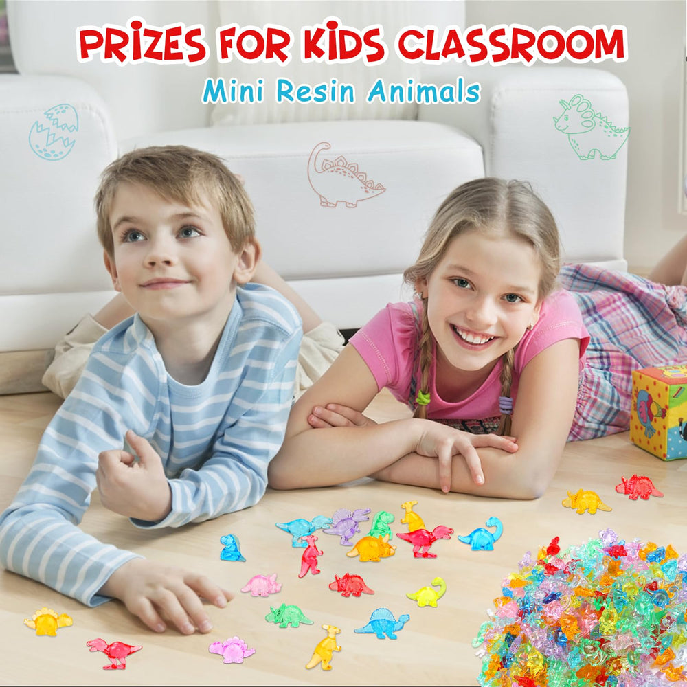 HAPTIME non-toxic dino figures are kid-safe accents for kids.