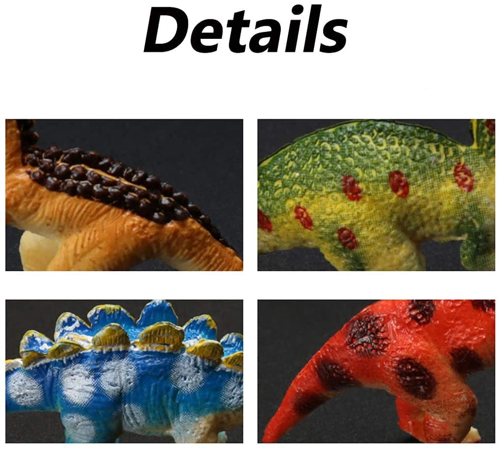 HAPTIME mini dinosaur figures designed for imaginative play