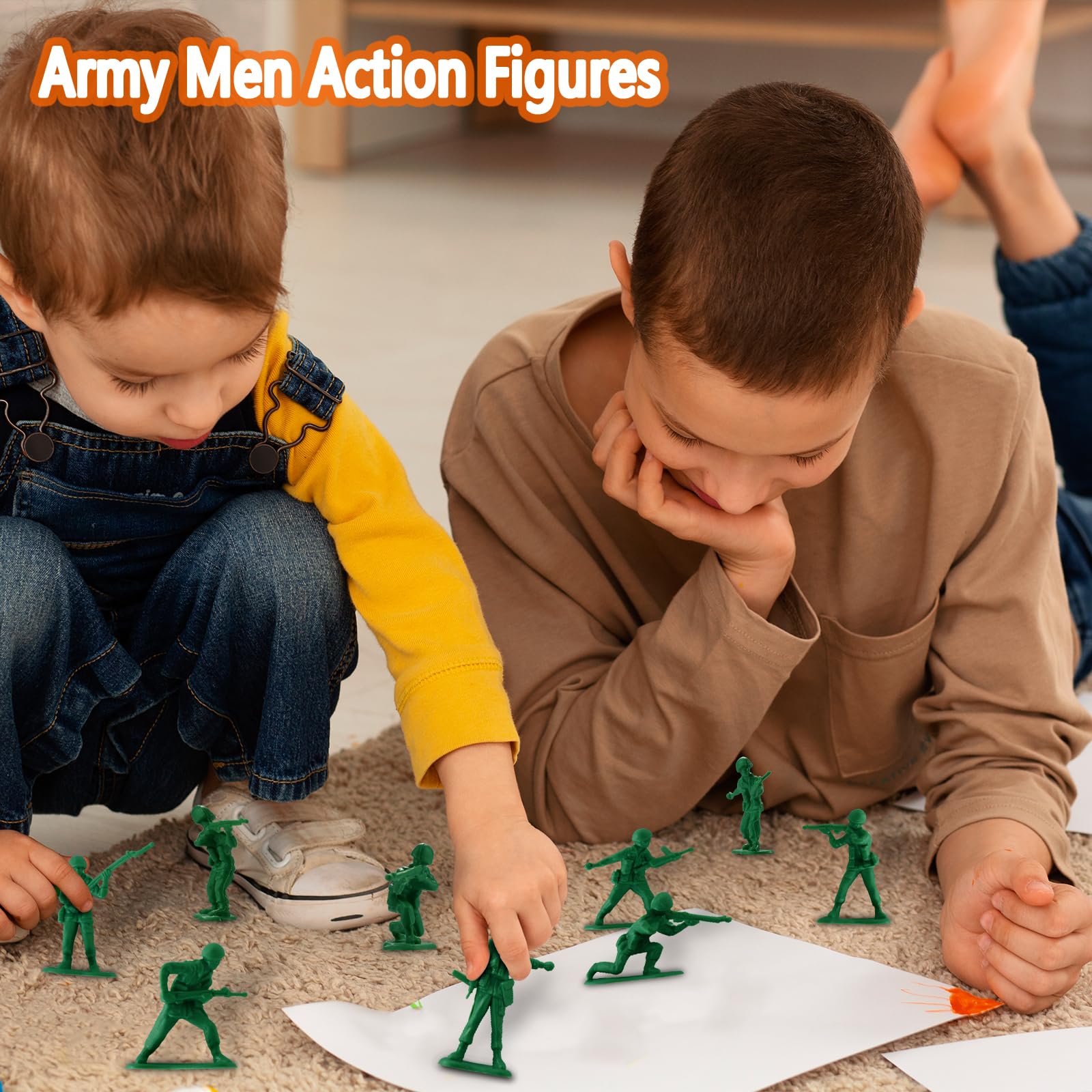 HAPTIME soldier figurines featuring classic design for history-inspired play.