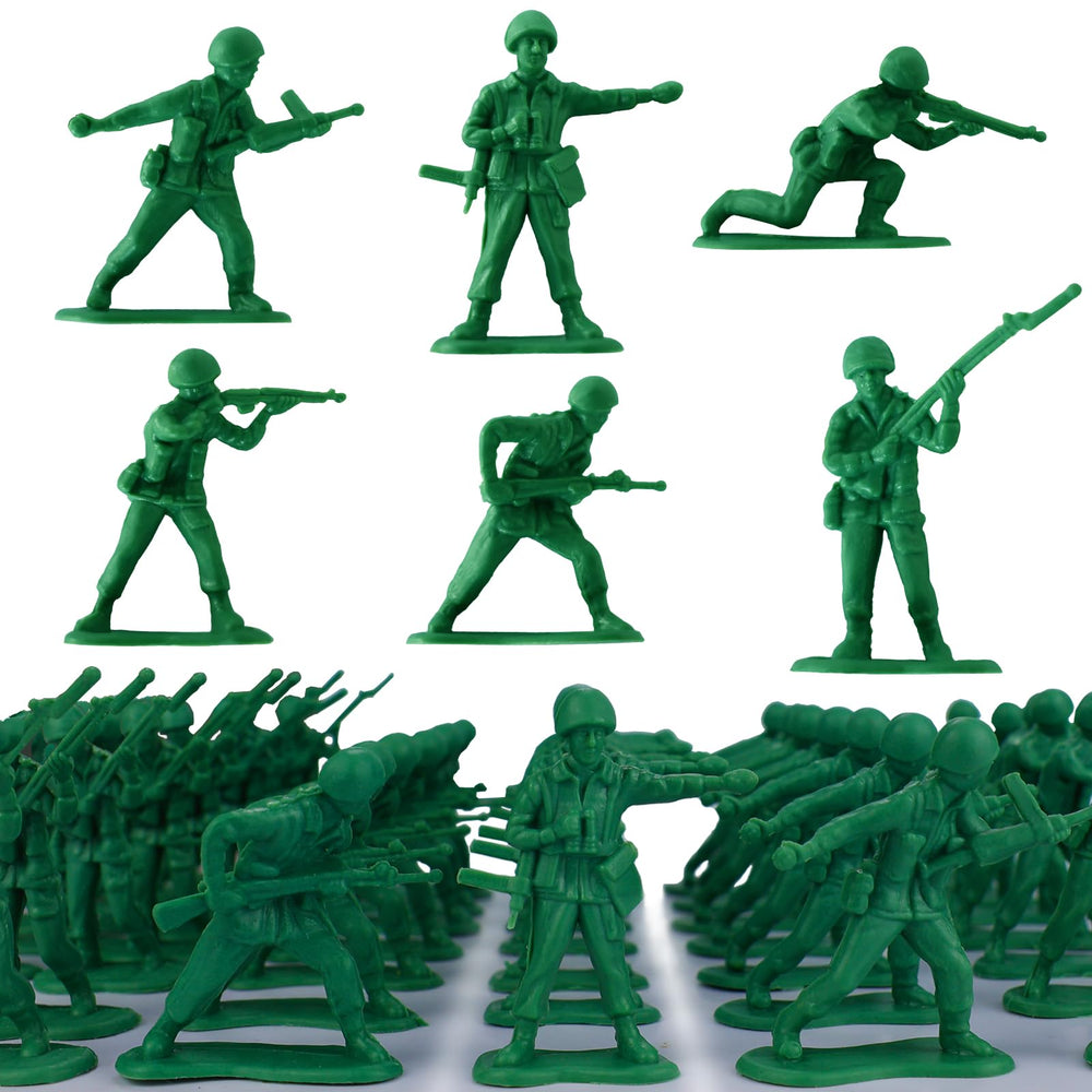 HAPTIME 50-pcs army men set for imaginative play.
