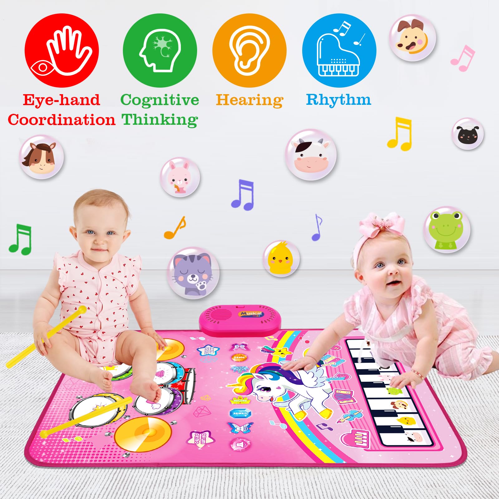 Perfect for indoors or outdoors shared music time.