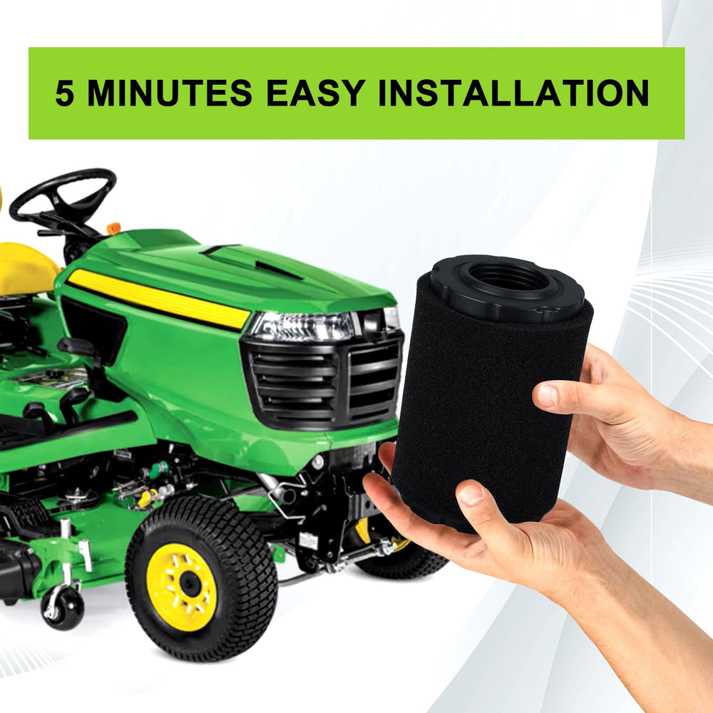 Harbot D125 lawn tractor application on a JD mower