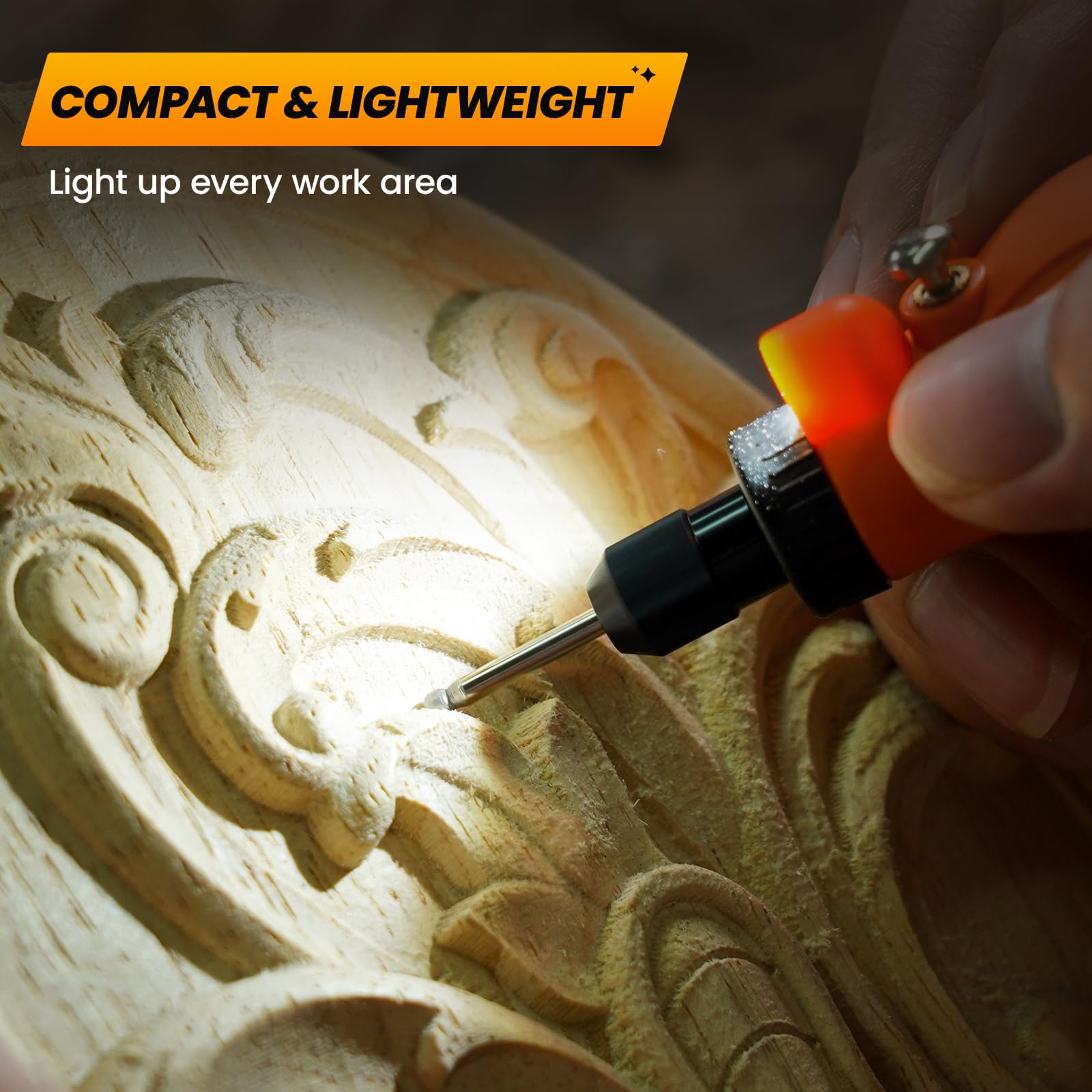 Hardell LED indicator lights improve visibility for accurate work