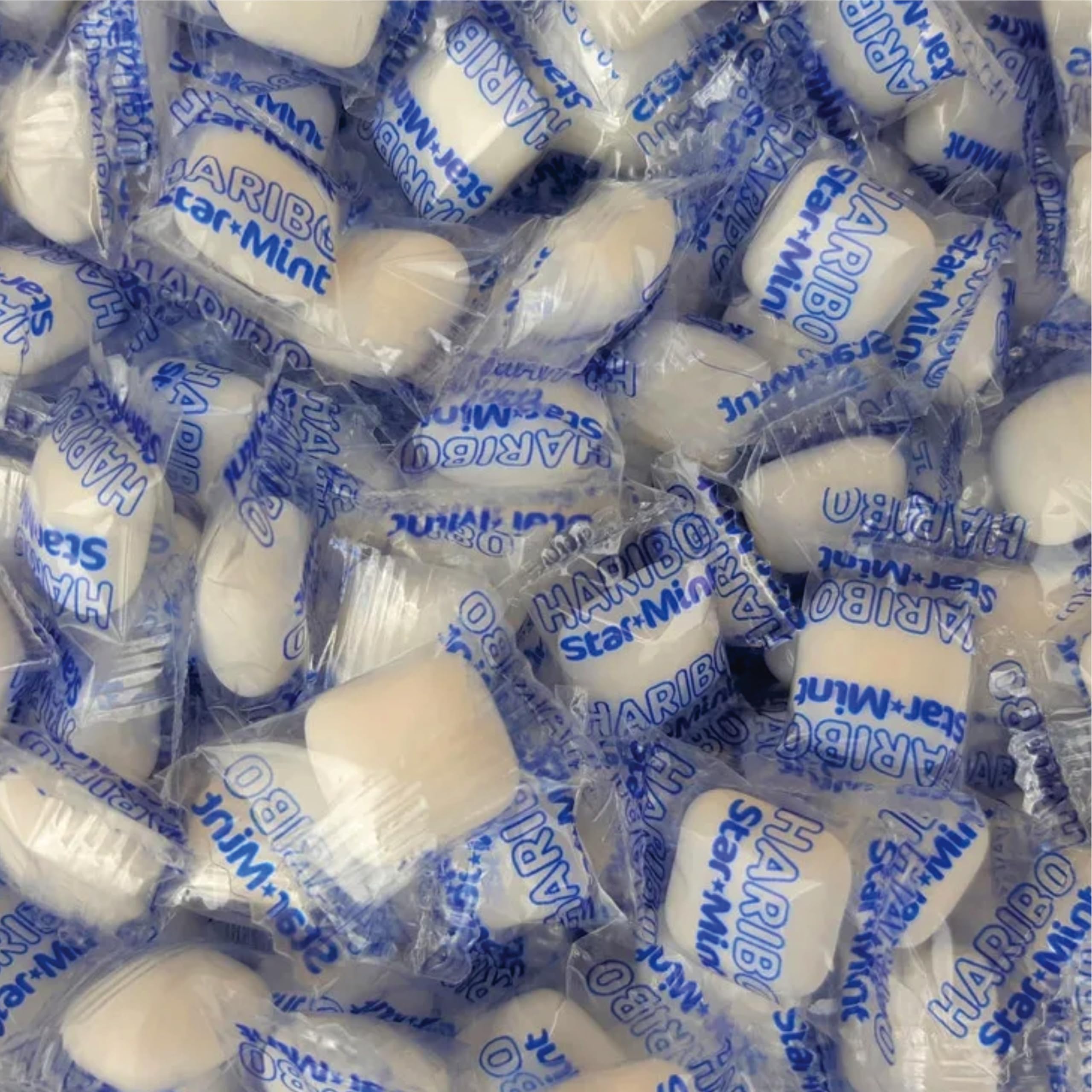 Haribo Starmint serving suggestion for sharing a minty bite during breaks