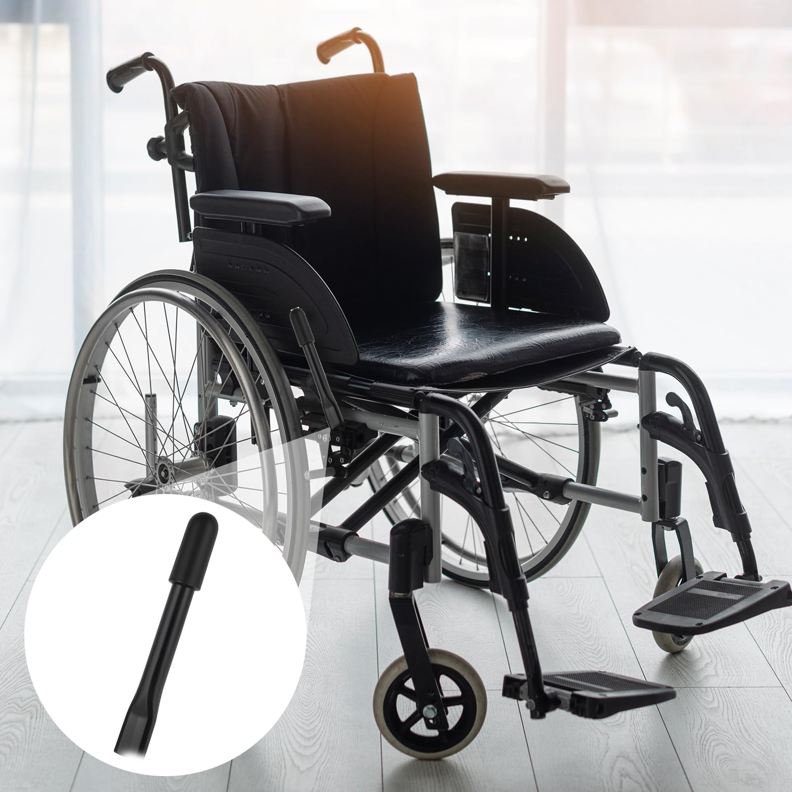 Hariendny easy-locking brakes add confidence during transfers and stops.