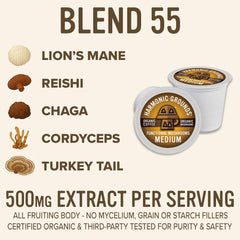 Harmonic Grounds Keurig-compatible pod ready for a quick, flavorful morning.