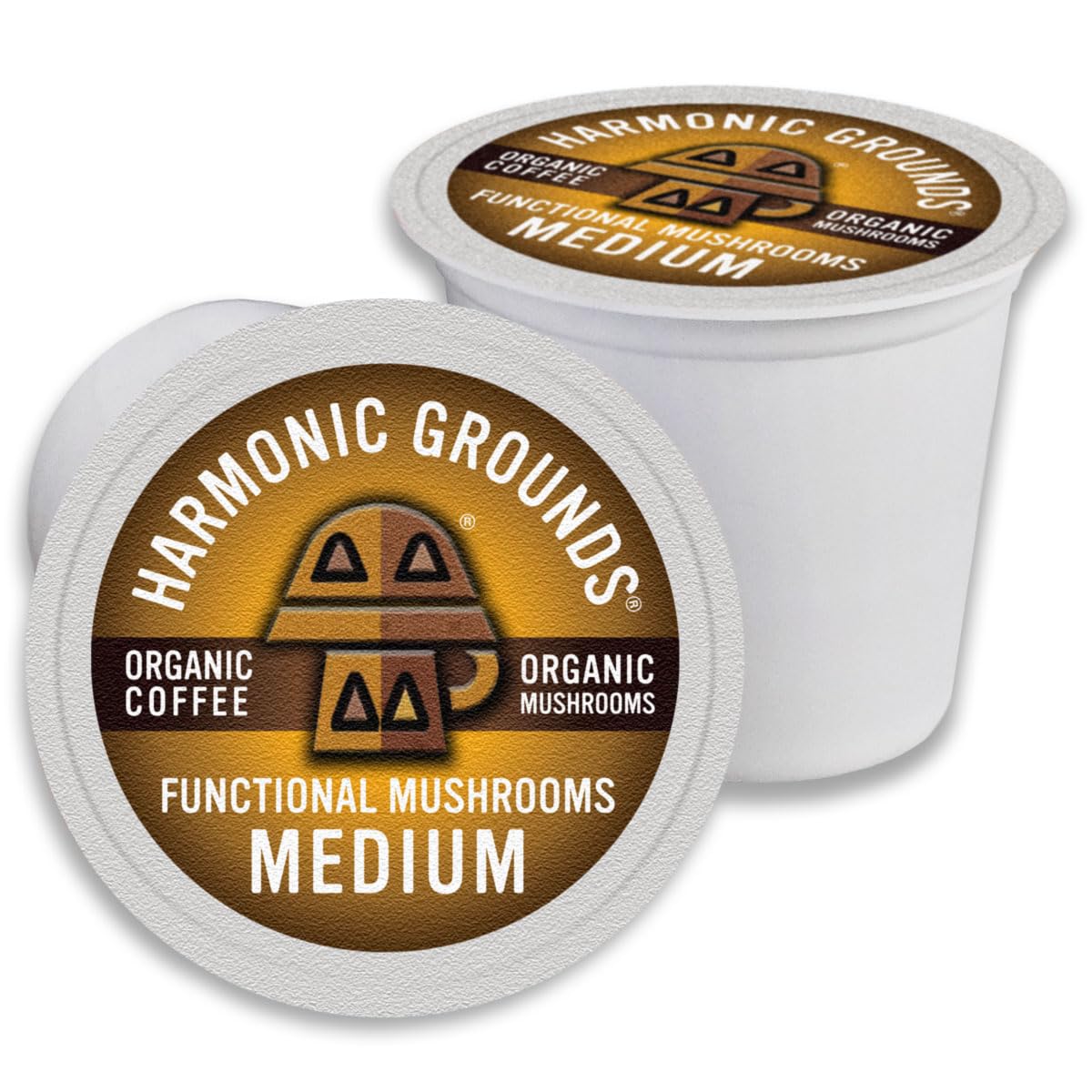 Harmonic Grounds Lion's Mane coffee pod for a smooth daily brew.