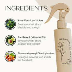 Harmonize Beauty Frizz Control hair gloss for all-day smoothness