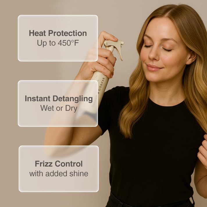 Harmonize Beauty Lightweight Hair Mist provides hydration without buildup
