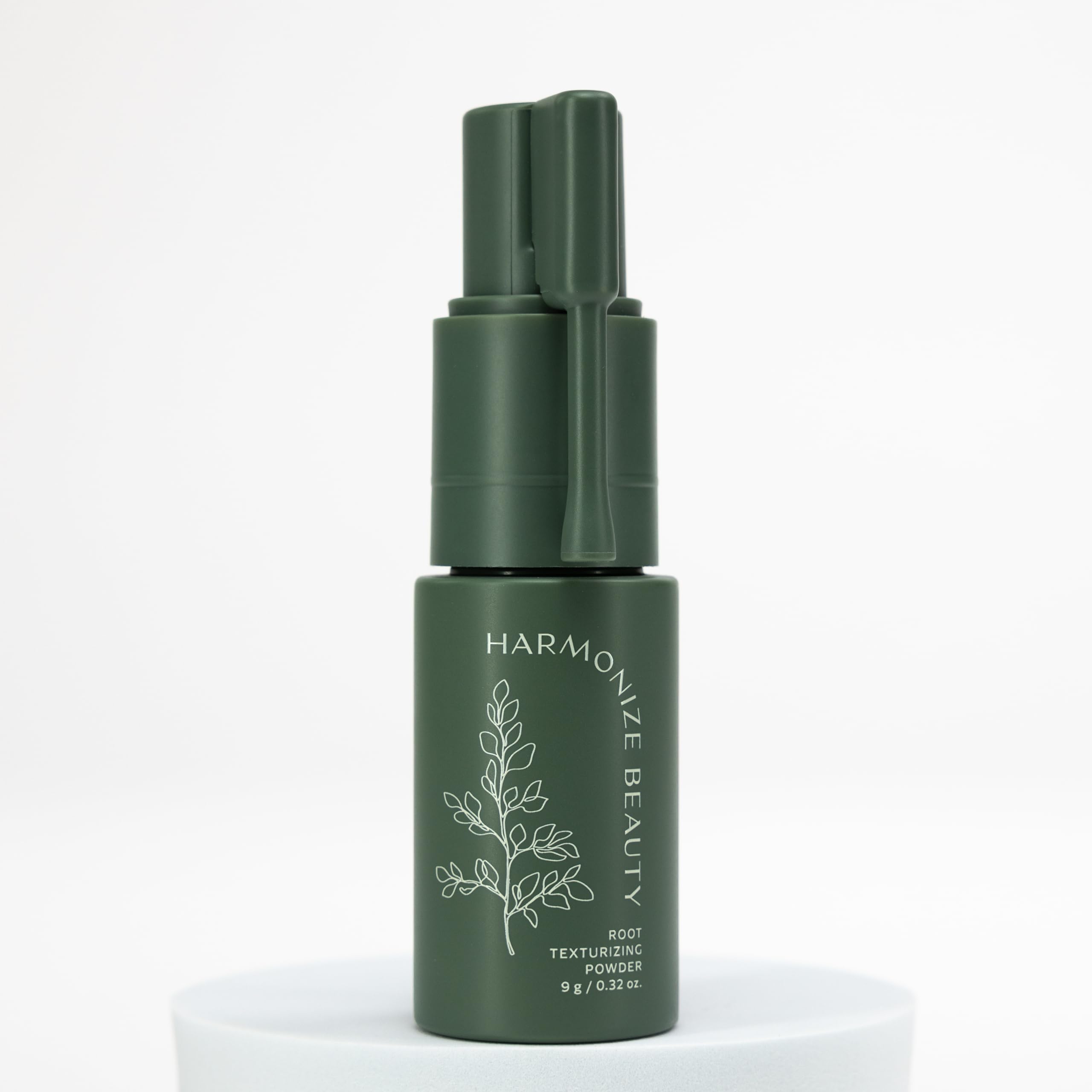 Harmonize Beauty Root Texture Powder delivers a light, long-lasting finish on hair.